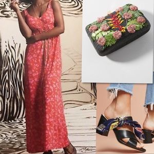 CAbi Dresses - CABI #577 BRUSHSTROKE JITNEY MAXI DRESS SZ S CAbi Dresses - CABI #577 BRUSHSTROKE JITNEY MAXI DRESS SZ S